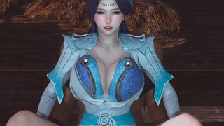 3D Doujin YunYun and Sex Slave NTR Asian