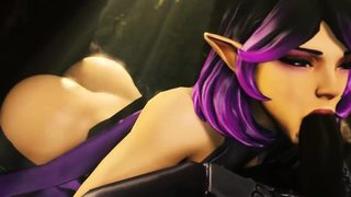 3D Hentai Cute Heroes Compilation of Scenes