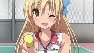 A girl gets fucked during her tennis lesson in front of the People (BEST HENTAI CARTOON TREESOME SEX SCENES COMPILATION (hentai sex, cartoon porn, public sex)