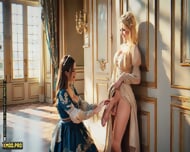 Ai mysterious siren yields to bold lust in steamy 3d animation scene – Hot Ai Futa Girls have oral sex with facial cumshot