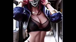 Akali’s Sassy Dance (EXID – Ah Yeah) | LOL | 3D Dance | AI Generated | Uncensored Hentai