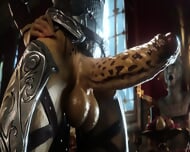 Animation Futa – The Countess didn’t expect to be fucked in the ass so well