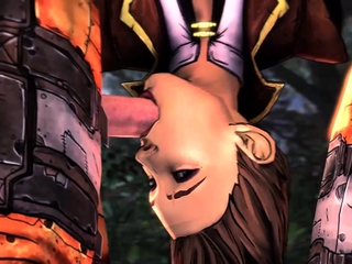 Animation Girls with Big Nice Booty is Used as a Sex Slaves