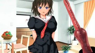 Anime hentai chick fucked by monsters tentacles