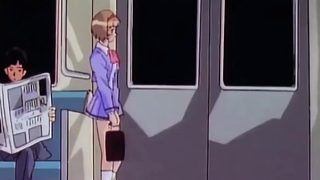 Anime teen dreams of BDSM