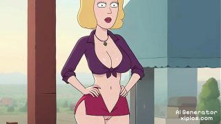 Beth Rick and Morty Hentai Ai compilation sexy and naked