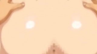 Big titted anime girl gets her teen cunt hammered