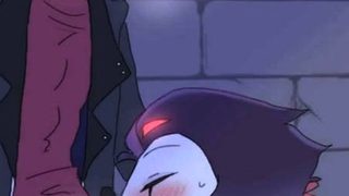 Blitz x Stolas Cum in his mouth!!!   Comic Thai dub