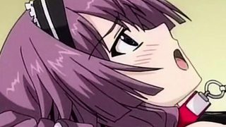 Busty hentai girl gets fucked