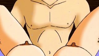 Busty hentai mom threesome fucked