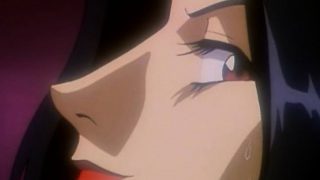 Busty Japanese anime gets spider monster fucked