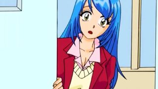 Cartoon slut fingered