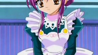 Cock sucking anime maid