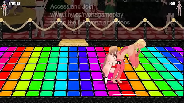 Cute ladies having lesbian sex in Princess of the ring 2 erotic hentai game