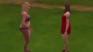 Female On Female Action The Sims 4