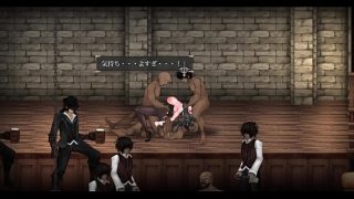 [Gallery] Bunny girl suit gangbang on stage Hentai Game