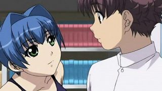 Hentai babe gives head and gets fucked in the pool