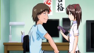 Hentai blonde girl getting shaved beaver penetrated