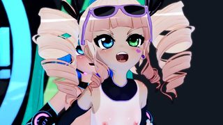 Hentai chick enjoys anal sex at the gym