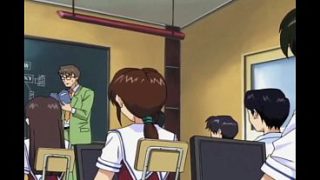 Hentai nerd gets pounded by student