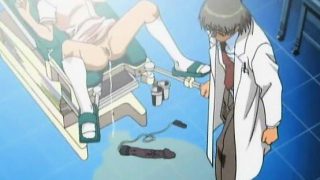 Hentai nurse fucked with massive dildo