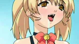 Hentai nurse taking both cock and strapon