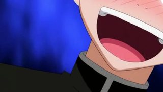 Hentai redhead gives blowjob and having sex