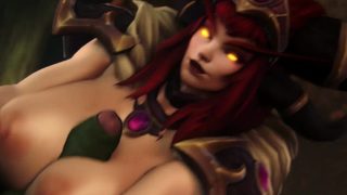 Heroes from Game World of Warcraft Brutal Fucked