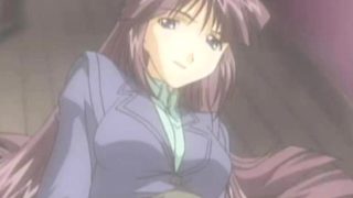 Horny anime teen rammed hard