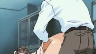 Hot hentai girl gets wet pussy teased in ropes