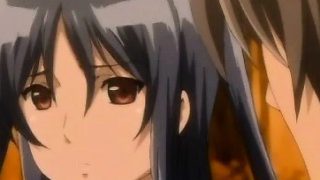 Huge tits hentai mom gets milked and fucked