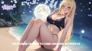 i’ll make you cum under the moonlight – – Vtuber JOI ASMR Audio