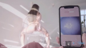 Inside Her After Cumming: Real Creampie Pussy and Anal on Cam