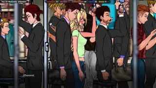 Jane had a depraved incident on the subway. Hentai game