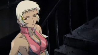 Japanese anime threesome hard fucked by bandits