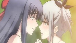 Japanese hentai cutie threesome hard sex