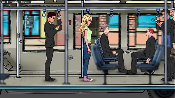 Jenny’s first day working as a waitress. Hentai game