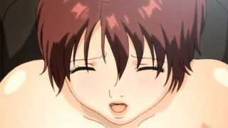 Lascive anime wife slurpping cock