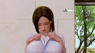 Maid gets fucked hard by boss for bad work anime hentai 3D