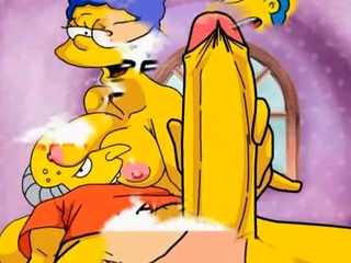 Marge Simpson cheating mom