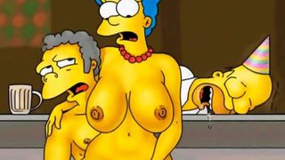 Marge Simpson cheating wife movie