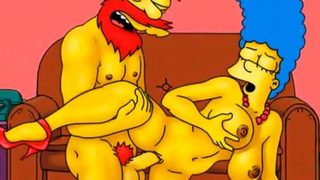 Marge Simpson real cheating wife