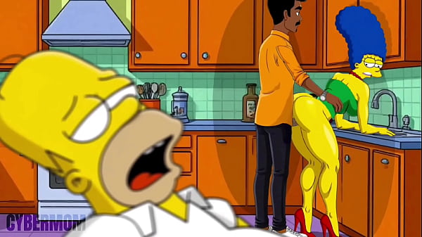 Married Housewife Fucked Anal In The Kitchen. Cartoon Cuckold.