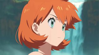 MISTY SUCKS AND FUCKS ASH’S HUGE COCK OUTDOORS. POKEMON HENTAI ANIMATION