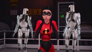 Mr. Incredible Bangs His Daughter – Sims 4