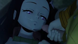 Nezuko and Zenitsu