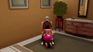 OLD MEN FUCKING WHITE PUSSY WIFE IN THE SIMS 4