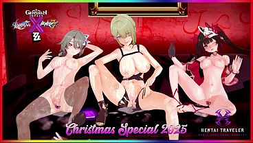 Pussyverse: Deflowering before Christmas – Christmas special 2025 Part 1 (Evelyn, Vita, Sparkle)