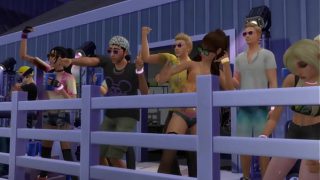 Rave at the Quarry – Sims 4 Rave Video