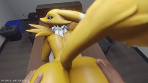 Renamon – Hard ass fuck with cremapie